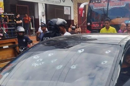 A Wilder Anselmo  Vera Chica le dispararon con armas de 9 milímetros.