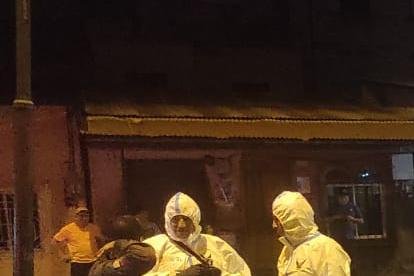 Hasta el sitio se dirigieron las autoridades para realizar las respectivas investigaciones.