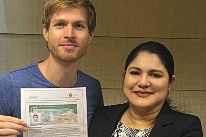 Aún no tiene  prevista la fecha de regreso a Ecuador.