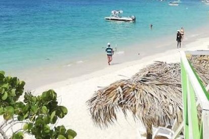 El robo de la billetera ocurrió en Playa Blanca, un balneario de Cartagena.