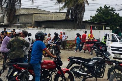 El crimen alertó a los moradores de un sector de La Libertad.