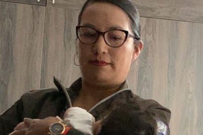 La Policía Nacional rescató a una bebé que era ofrecida por su madre a cambio de dinero.