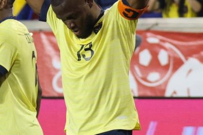 Enner Valencia anotó el gol de la victoria.