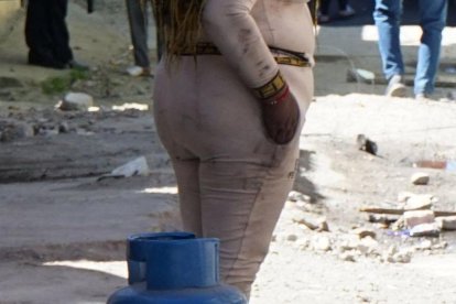 Pastora sacó un cilindro de gas y amenazó con hacerlo explotar como represalia a lo que hicieron en su casa.