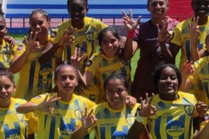 Las Leonas del Norte es el rival de Barcelona, en Atuntaqui.