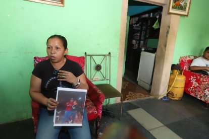 La abuela de la niña asesinada en el sur de Guayaquil.