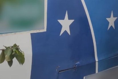 Un bus se impactó contra una vivienda en Flor de Bastión.