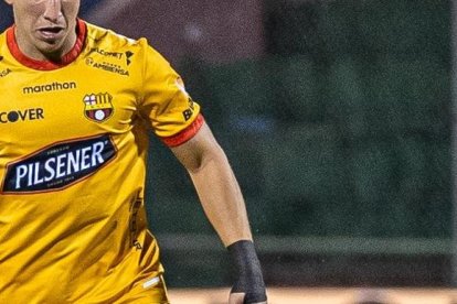 Fernando Gaibor estará en el medio campo de Barcelona ante Independiente del Valle.