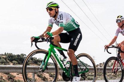 El ciclista ecuatoriano Jefferson Cepeda cumple su cuarto año en el equipo Caja Rural de España.