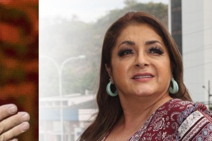 Marco Antonio Solís y Paulina Tamayo.