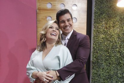 Úrsula Strenge e Isaac Delgado mantienen una relación de dos años.