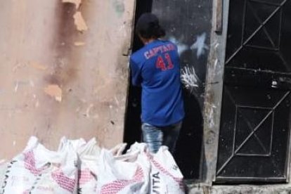 El lugar de un nuevo hecho criminal en el Guasmo.