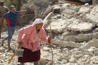 Más de mil muertos y 1.204 heridos en el terremoto de Marruecos.