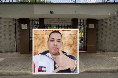 Este es el cementerio Central de Envigado donde permanecía el cadáver de Junior Roldán.