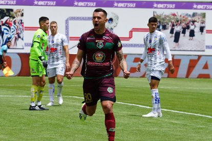 Leonardo Villagra, puso el primer gol de Mushuc Runa.