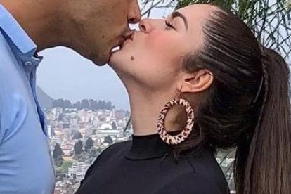 David y Mayra tiene tres años de noviazgo, y un hijo.