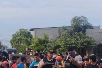 Las víctimas fueron atacadas en una calle del barrio Durán, en el balneario de Playas.