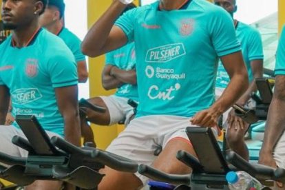 La selección de Ecuador volvió a entrenar en la Casa de la Selección.