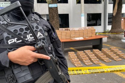 La Policía informó, en rueda de prensa, que la droga iba hacia una ciudad de la Costa.