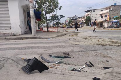 El accidente se registró la noche de este 18 de octubre.