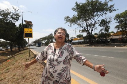 Gloria Bedoya con todas las multas pagadas (44) ha gastado cerca de $ 3.000, sin contar los gastos administrativos.