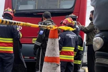 En abril de 2022 fue atropellado Jaime Veintimilla en el carril de la Ecovía en la avenida 6 de Diciembre.