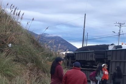 El accidente ocurrió en el Cantón Cañar.