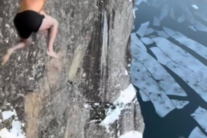 Ken Stornes se autodenomina como 'Vikingo', pues considera que no tiene vértigo ni miedo.