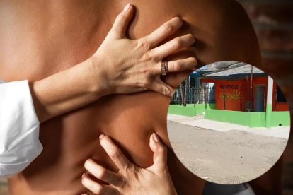 Imagen real del motel donde ocurrió la tragedia.