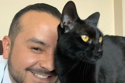 Luna era territorial, pero también era cariñosa con sus dueños.