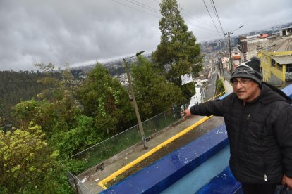 En el barrio Independencia (Quito), desean un mirador turístico.