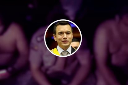 Criminales difundieron amenazas en contra del presidente de la República del Ecuador, Daniel Noboa, tras secuestro de policías.