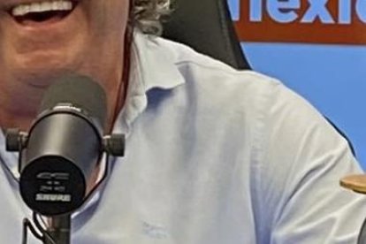 Josep Pedrerol principal animador del El Chiriguito, programa deportivo de España.