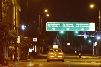 El toque de queda rigue en Guayaquil.