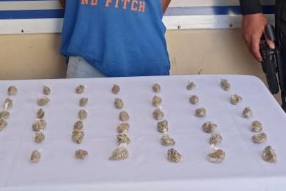 El sospechosos registra antecedentes penales.