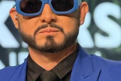 Santiago Castro en el panel del programa Hackers de la Farándula