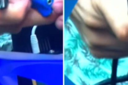 Carolina y Martina (arriba) eran las presentadoras del espacio.