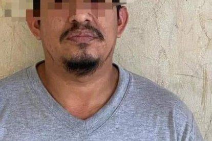 El detenido por las fuerzas del orden, alias Contador.