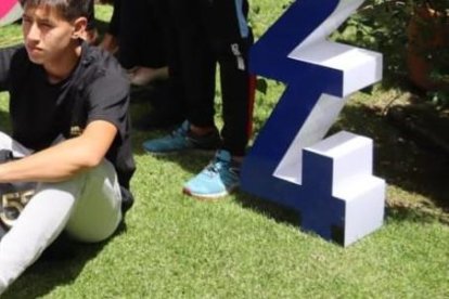 La comitiva olímpica de Ecuador en la Embajada de Francia, en Quito.