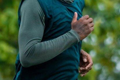 El Killer durante la practica ciudada del jueves 29 de febrero, en las canchas alternas del estadio Chucho Benítez, del Parque Samanes.