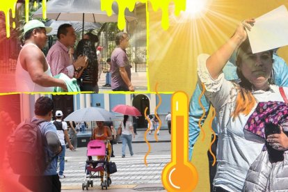 Las personas no salen a las calles de Esmeraldas por el sofocante calor.