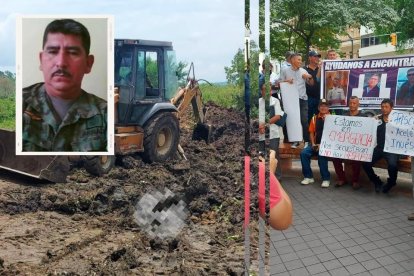 Las osamentas del marino ex servicio pasivo fueron halladas en La Ladrillera.