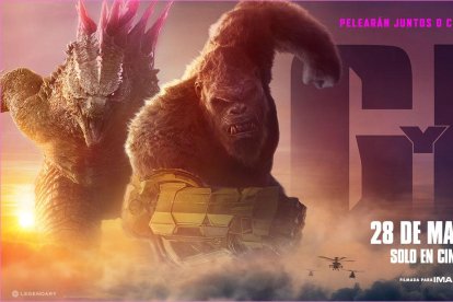 Godzilla y Kong, próximo a estreno.
