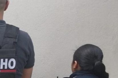 La imagen de la detención de Fofo, con una sonrisa en su rostro.
