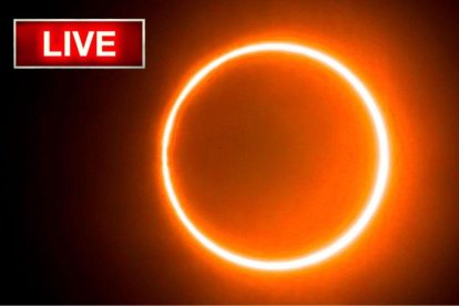 El eclipse solar será transmitido por la Nasa.