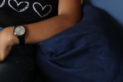 En la residencia de Ketty, la sala fue la nueva habitación.