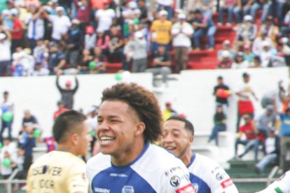 Federico Paz de Imbabura hizo el gol a los 14 segundos ante Católica.