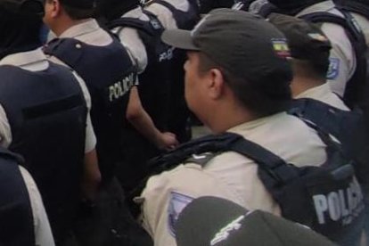 La Policía coordinó la toma de control del centro carcelario.