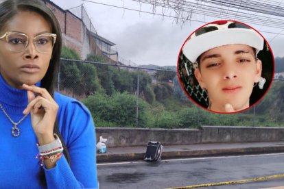 El cuerpo despedazado de la víctima estaba en la maleta azul. Mientras que su cabeza fue colocada en el costal blanco.