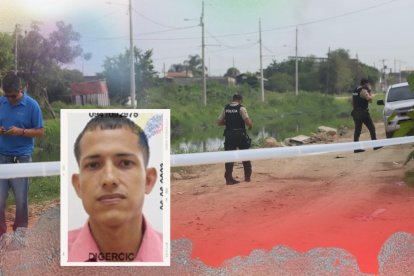 Daniel José Sánchez Vera fue asesinado la madrugada de ayer. Policías recogieron indicios en el lugar donde fue atacado.